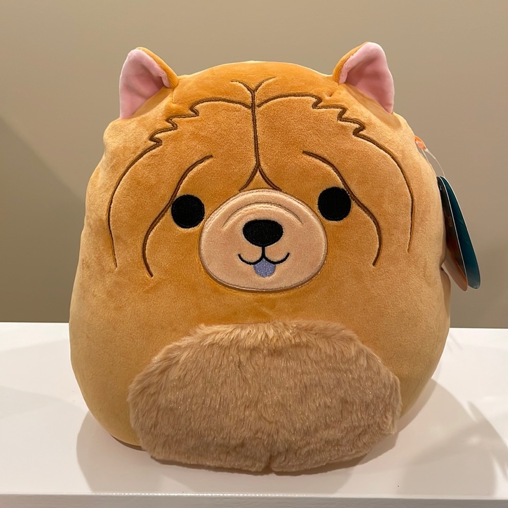 NWT 11” Sandro the Chow Chow Dog Squishmallow-Ultra Rare